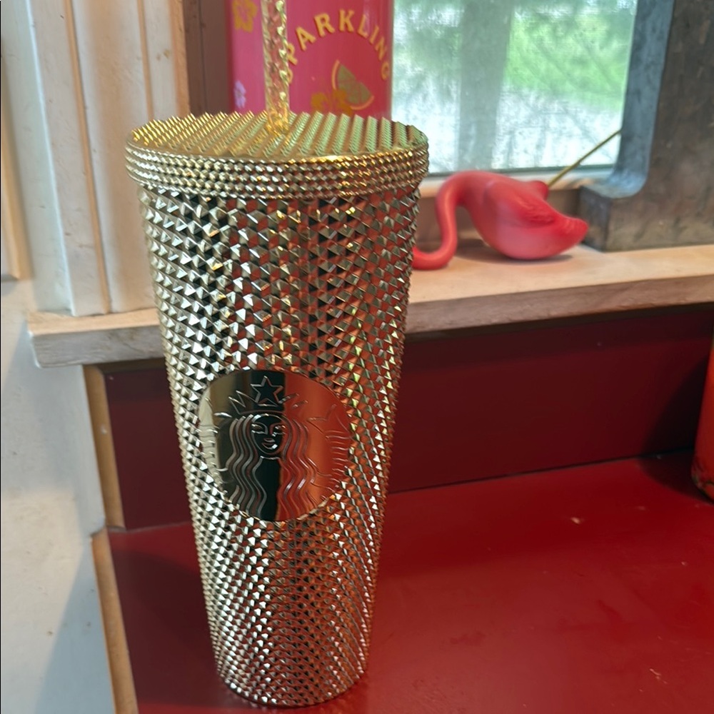Starbucks Gold Accent Decor